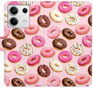 iSaprio flip pouzdro Donuts Pattern 03 pro Xiaomi Redmi Note 13 5G - Phone Case