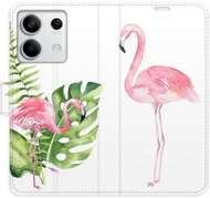 iSaprio flip pouzdro Flamingos pro Xiaomi Redmi Note 13 5G - Phone Case