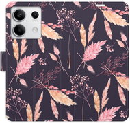 iSaprio flip pouzdro Ornamental Flowers 02 pro Xiaomi Redmi Note 13 5G - Phone Case