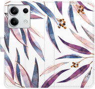 iSaprio flip pouzdro Ornamental Leaves pro Xiaomi Redmi Note 13 5G - Phone Case