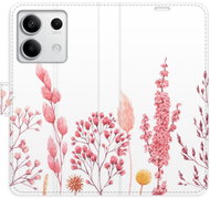 iSaprio flip pouzdro Pink Flowers 03 pro Xiaomi Redmi Note 13 5G - Phone Case