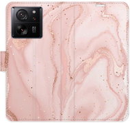 iSaprio flip pouzdro RoseGold Marble pro Xiaomi 13T / 13T Pro - Phone Case
