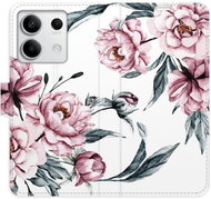 iSaprio flip pouzdro Pink Flowers pro Xiaomi Redmi Note 13 5G - Phone Case