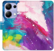 iSaprio flip pouzdro Abstract Paint 05 pro Xiaomi Redmi Note 13 Pro - Phone Case