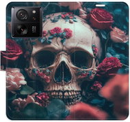 iSaprio flip pouzdro Skull in Roses 02 pro Xiaomi 13T / 13T Pro - Phone Case