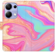 iSaprio flip pouzdro Abstract Paint 07 pro Xiaomi Redmi Note 13 Pro - Phone Case
