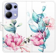 iSaprio flip pouzdro Beautiful Flower pro Xiaomi Redmi Note 13 Pro - Phone Case