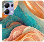 iSaprio flip pouzdro Blue and Orange pro Xiaomi Redmi Note 13 Pro - Phone Case