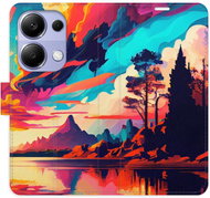 iSaprio flip pouzdro Colorful Mountains 02 pro Xiaomi Redmi Note 13 Pro - Phone Case