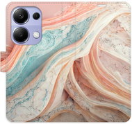 iSaprio flip pouzdro Colour Marble pro Xiaomi Redmi Note 13 Pro - Phone Case
