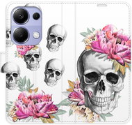 iSaprio flip pouzdro Crazy Skull pro Xiaomi Redmi Note 13 Pro - Phone Case