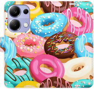 iSaprio flip pouzdro Donuts Pattern 02 pro Xiaomi Redmi Note 13 Pro - Phone Case