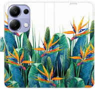 iSaprio flip pouzdro Exotic Flowers 02 pro Xiaomi Redmi Note 13 Pro - Phone Case