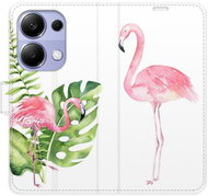 iSaprio flip pouzdro Flamingos pro Xiaomi Redmi Note 13 Pro - Phone Case