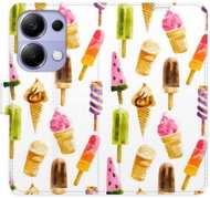 iSaprio flip pouzdro Ice Cream Pattern pro Xiaomi Redmi Note 13 Pro - Phone Case