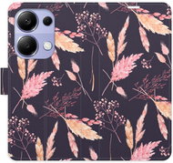iSaprio flip pouzdro Ornamental Flowers 02 pro Xiaomi Redmi Note 13 Pro - Phone Case