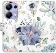 iSaprio flip pouzdro Succulents pro Xiaomi Redmi Note 13 Pro - Phone Case