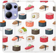 iSaprio flip pouzdro Sushi Pattern 02 pro Xiaomi Redmi Note 13 Pro - Phone Case