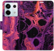 iSaprio flip case Abstract Dark 02 for Xiaomi Redmi Note 13 Pro 5G / Poco X6 5G - Phone Case