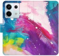 iSaprio flip pouzdro Abstract Paint 05 pro Xiaomi Redmi Note 13 Pro 5G / Poco X6 5G - Phone Case