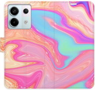 iSaprio flip pouzdro Abstract Paint 07 pro Xiaomi Redmi Note 13 Pro 5G / Poco X6 5G - Phone Case