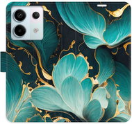 iSaprio flip pouzdro Blue Flowers 02 pro Xiaomi Redmi Note 13 Pro 5G / Poco X6 5G - Phone Case