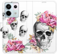 iSaprio flip pouzdro Crazy Skull pro Xiaomi Redmi Note 13 Pro 5G / Poco X6 5G - Phone Case