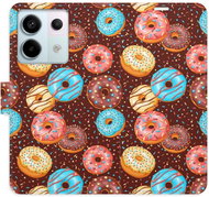 iSaprio flip pouzdro Donuts Pattern pro Xiaomi Redmi Note 13 Pro 5G / Poco X6 5G - Phone Case