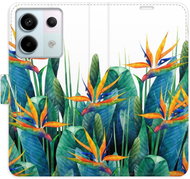 iSaprio flip pouzdro Exotic Flowers 02 pro Xiaomi Redmi Note 13 Pro 5G / Poco X6 5G - Phone Case