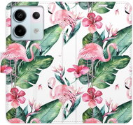 iSaprio flip pouzdro Flamingos Pattern pro Xiaomi Redmi Note 13 Pro 5G / Poco X6 5G - Phone Case