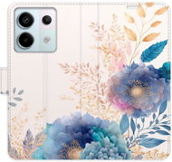 iSaprio flip pouzdro Ornamental Flowers 03 pro Xiaomi Redmi Note 13 Pro 5G / Poco X6 5G - Phone Case