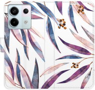 iSaprio flip pouzdro Ornamental Leaves pro Xiaomi Redmi Note 13 Pro 5G / Poco X6 5G - Phone Case