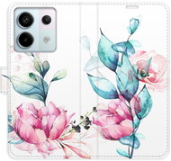iSaprio flip pouzdro Beautiful Flower pro Xiaomi Redmi Note 13 Pro+ 5G - Phone Case