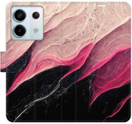iSaprio flip pouzdro BlackPink Marble pro Xiaomi Redmi Note 13 Pro+ 5G - Phone Case