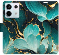 iSaprio flip pouzdro Blue Flowers 02 pro Xiaomi Redmi Note 13 Pro+ 5G - Phone Case