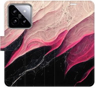 iSaprio flip pouzdro BlackPink Marble pro Xiaomi 14 - Phone Case