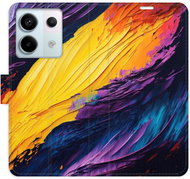 iSaprio flip pouzdro Fire Paint pro Xiaomi Redmi Note 13 Pro+ 5G - Phone Case