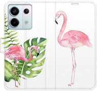 iSaprio flip pouzdro Flamingos pro Xiaomi Redmi Note 13 Pro+ 5G - Phone Case