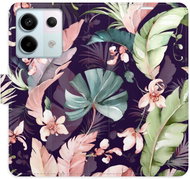 iSaprio flip pouzdro Flower Pattern 08 pro Xiaomi Redmi Note 13 Pro+ 5G - Phone Case