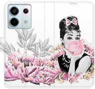 iSaprio flip pouzdro Girl with bubble pro Xiaomi Redmi Note 13 Pro+ 5G - Phone Case