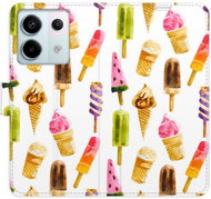 iSaprio flip pouzdro Ice Cream Pattern pro Xiaomi Redmi Note 13 Pro+ 5G - Phone Case