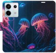 iSaprio flip pouzdro Jellyfish pro Xiaomi Redmi Note 13 Pro+ 5G - Phone Case