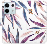 iSaprio flip pouzdro Ornamental Leaves pro Xiaomi Redmi Note 13 Pro+ 5G - Phone Case