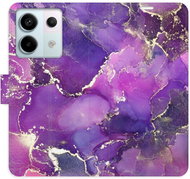 iSaprio flip pouzdro Purple Marble pro Xiaomi Redmi Note 13 Pro+ 5G - Phone Case