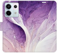 iSaprio flip case Purple Paint for Xiaomi Redmi Note 13 Pro+ 5G - Phone Case