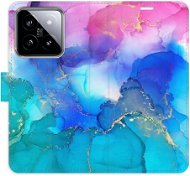 iSaprio flip pouzdro BluePink Paint pro Xiaomi 14 - Phone Case