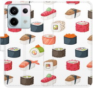 iSaprio flip pouzdro Sushi Pattern 02 pro Xiaomi Redmi Note 13 Pro+ 5G - Phone Case