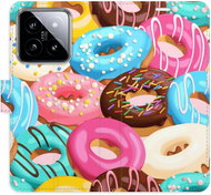 iSaprio flip pouzdro Donuts Pattern 02 pro Xiaomi 14 - Phone Case