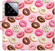 iSaprio flip pouzdro Donuts Pattern 03 pro Xiaomi 14 - Phone Case