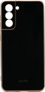 iWill Luxury Electroplating Phone Case a Galaxy S21 készülékhez Black - Telefon tok